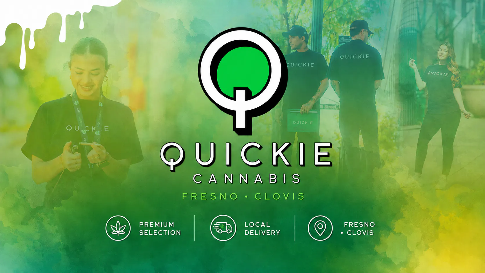 Quickie Cannabis Delivery listing banner
