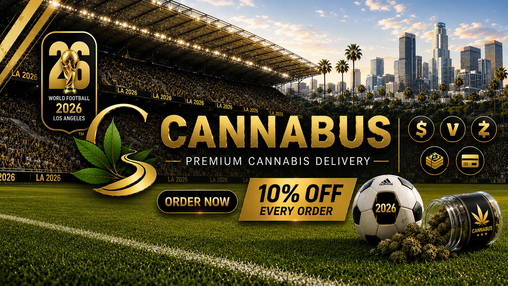 Cannabus - Hollywood listing banner