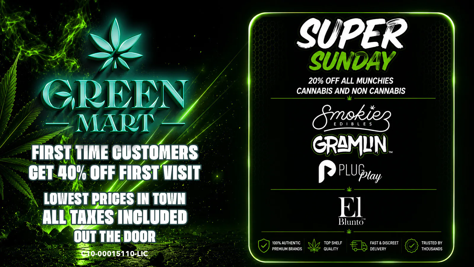 Green Mart - Tustin listing banner