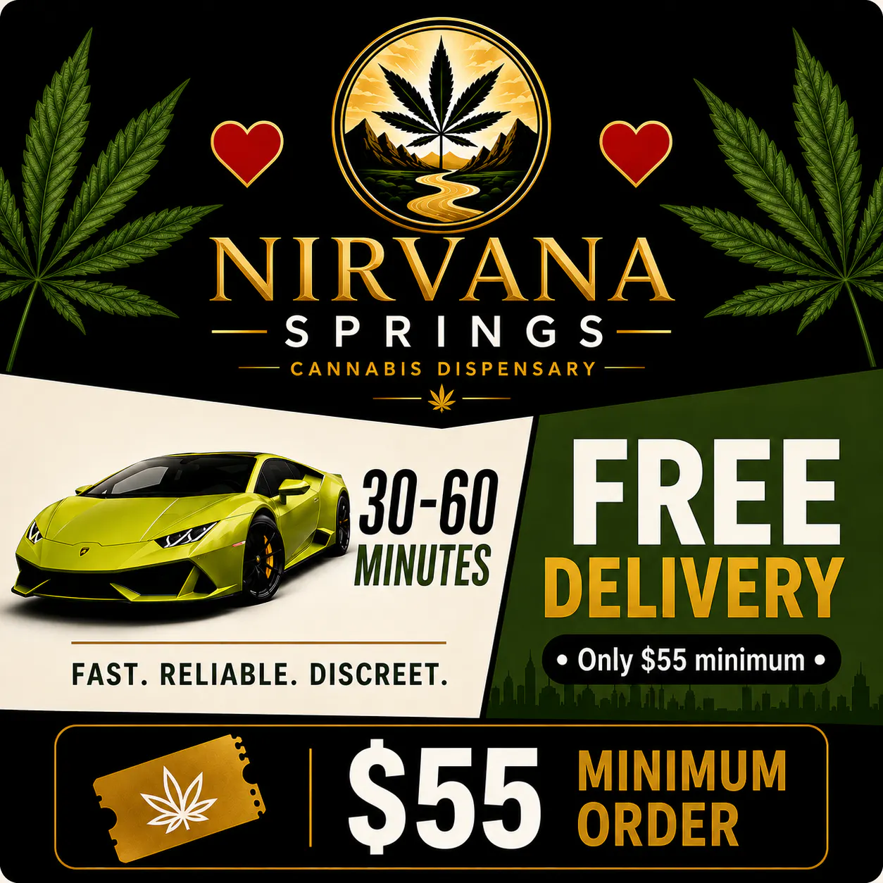 Nirvana Springs - Delivery