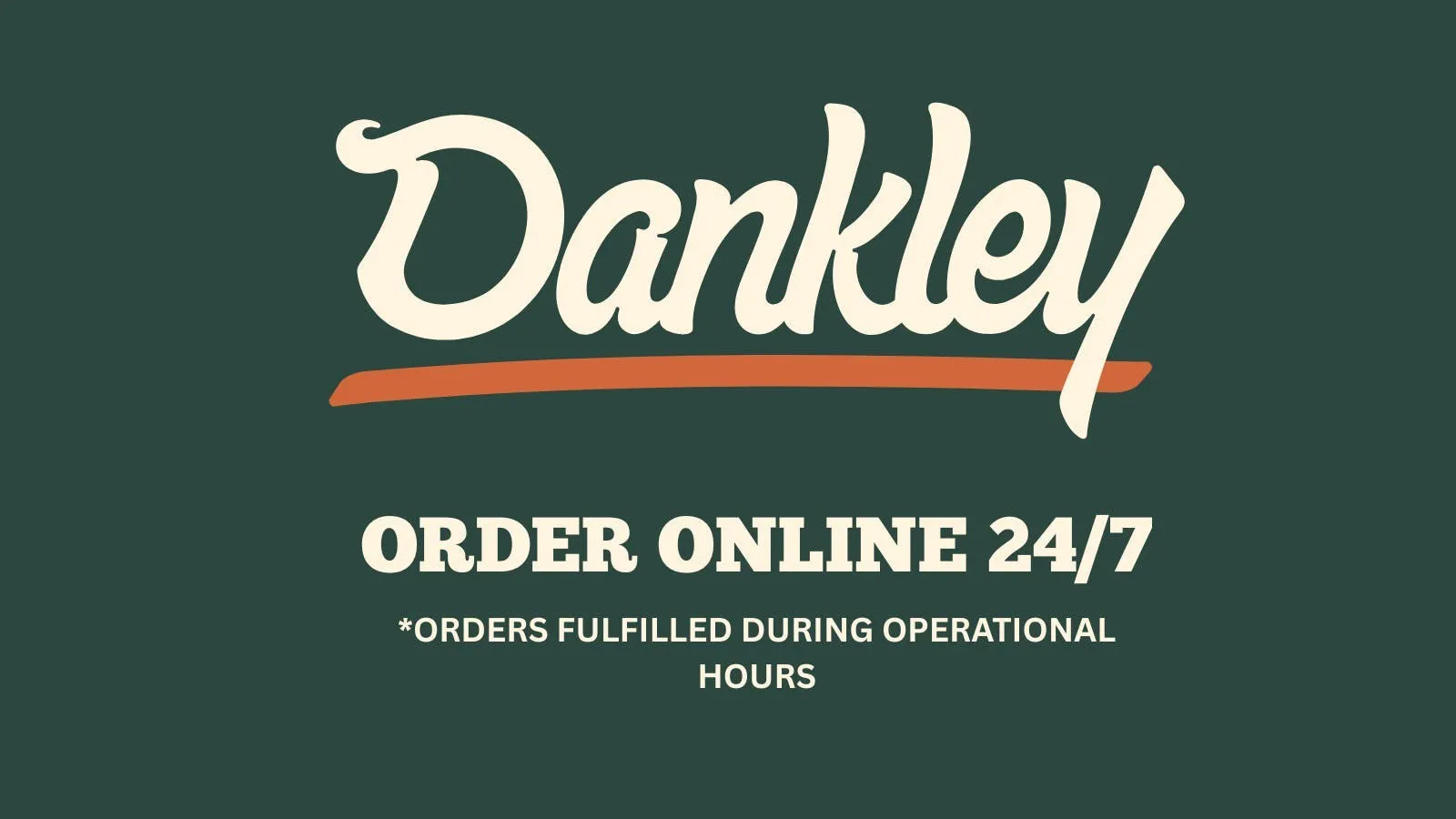 Dankley Delivery listing banner