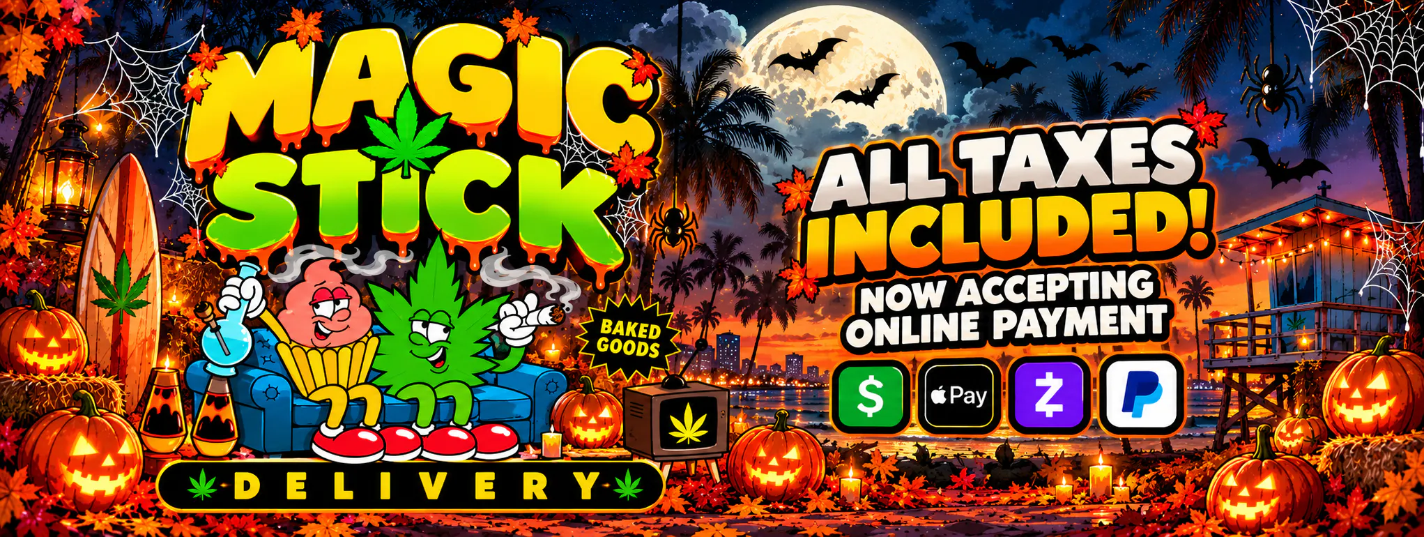 MAGIC STICK - Oceanside listing banner