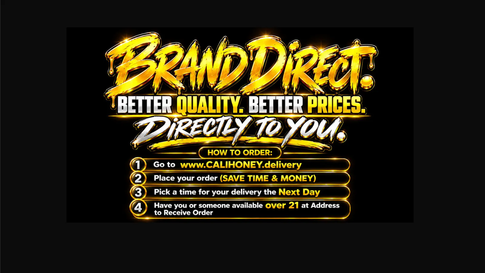 California Honey listing banner