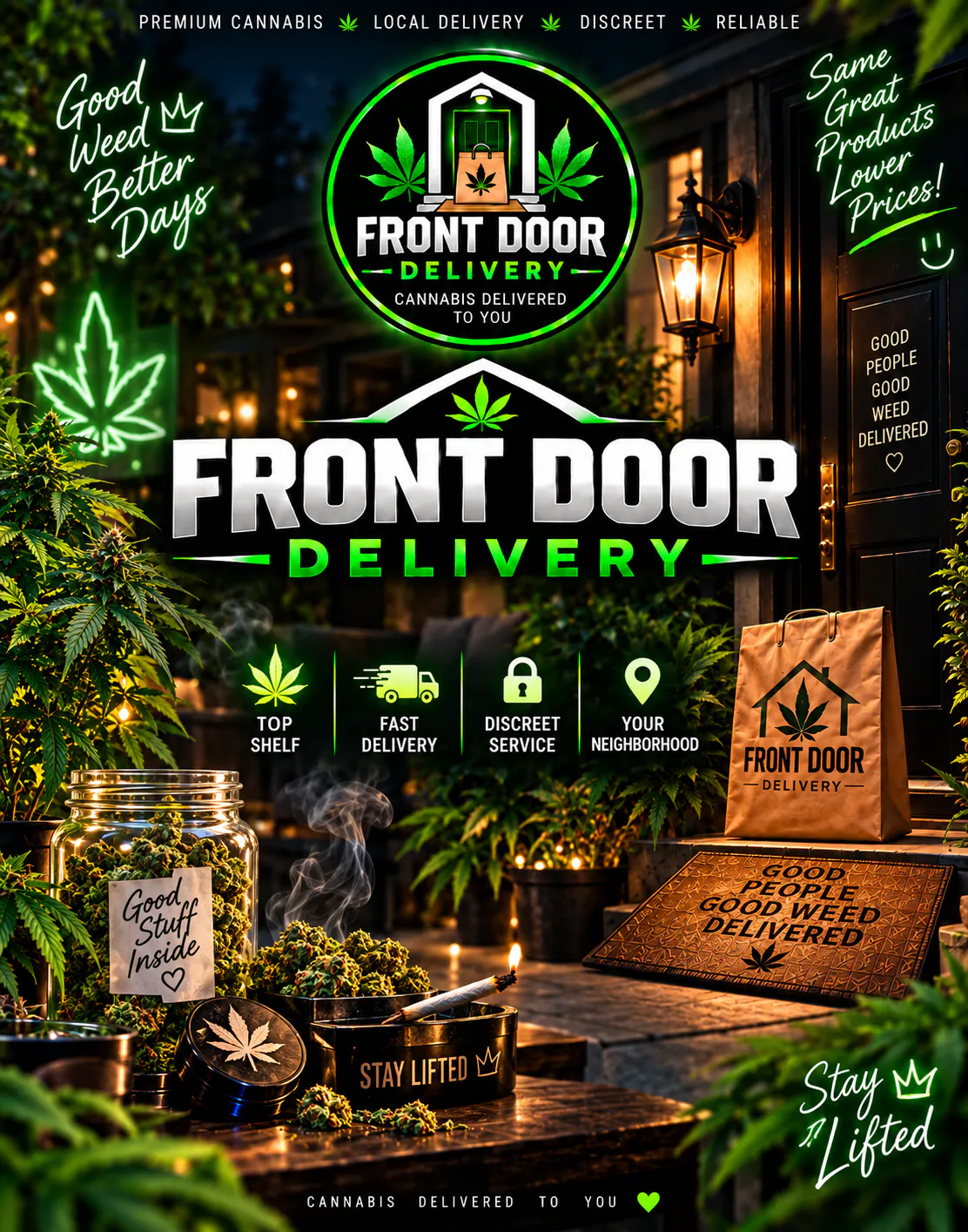 Front Door Delivery - Sacramento South listing banner