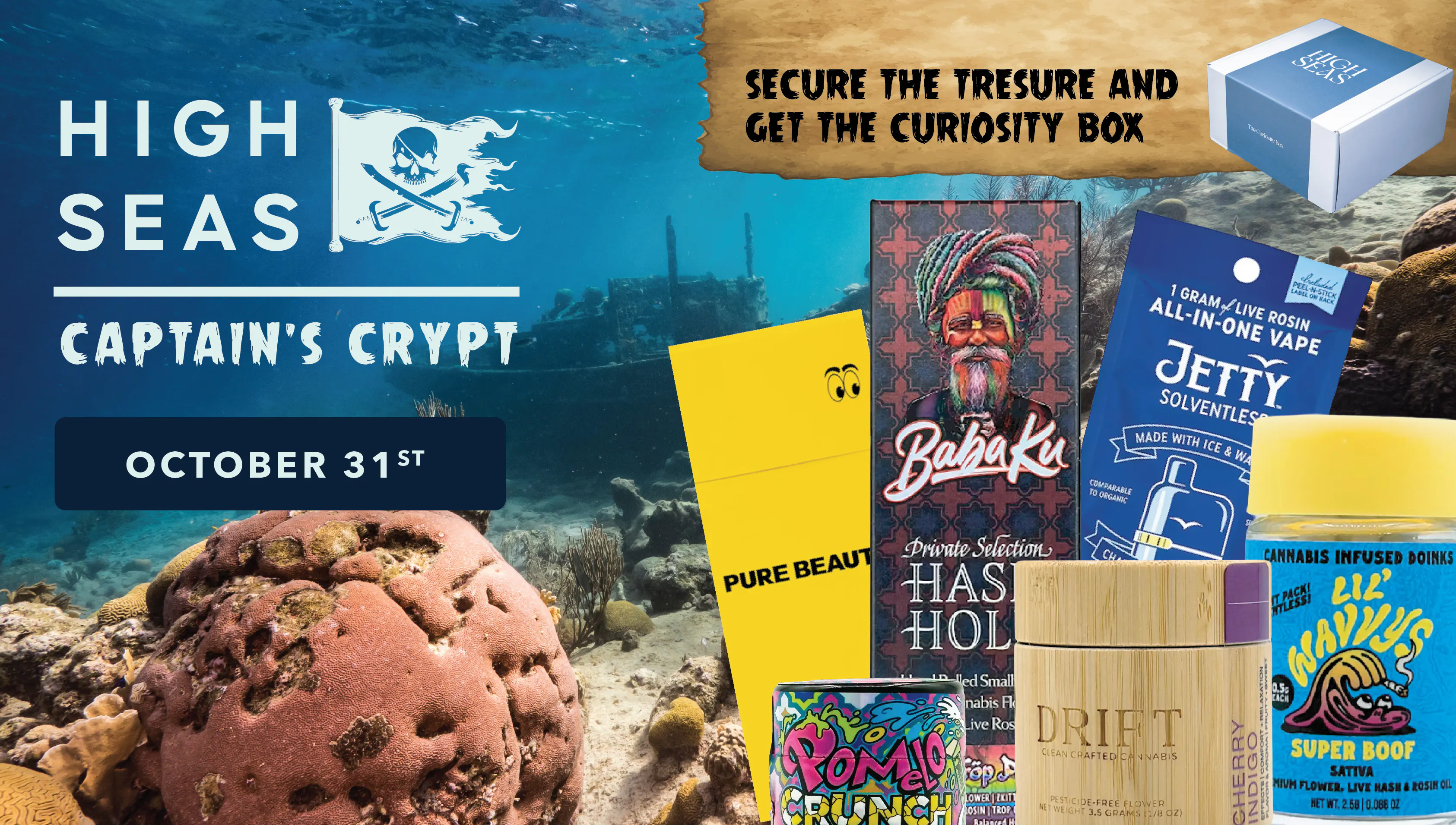 High Seas Delivery listing banner