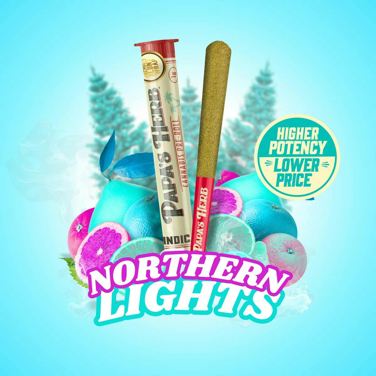 Papa's Herb - Northern Lights | Blunt | 1g - 1