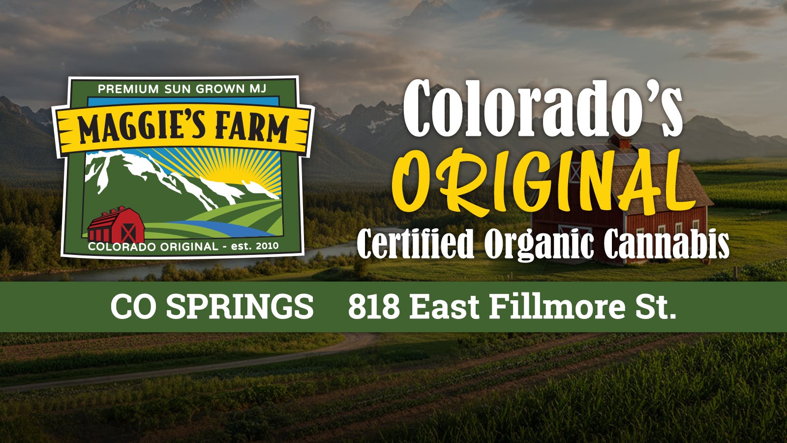 Maggies Farm - Colorado Springs North listing banner
