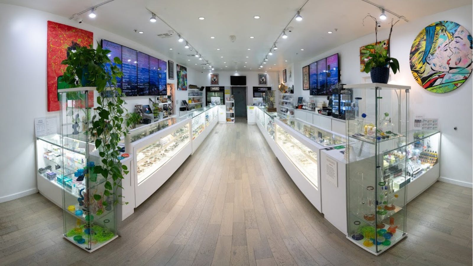 The WEED listing banner