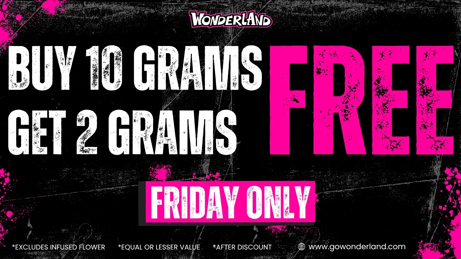 LA Wonderland Marijuana Dispensary Recreational listing banner