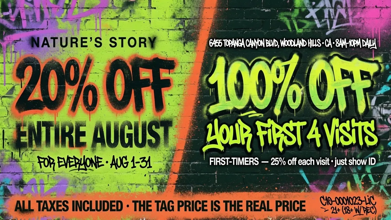 Nature's Story listing banner