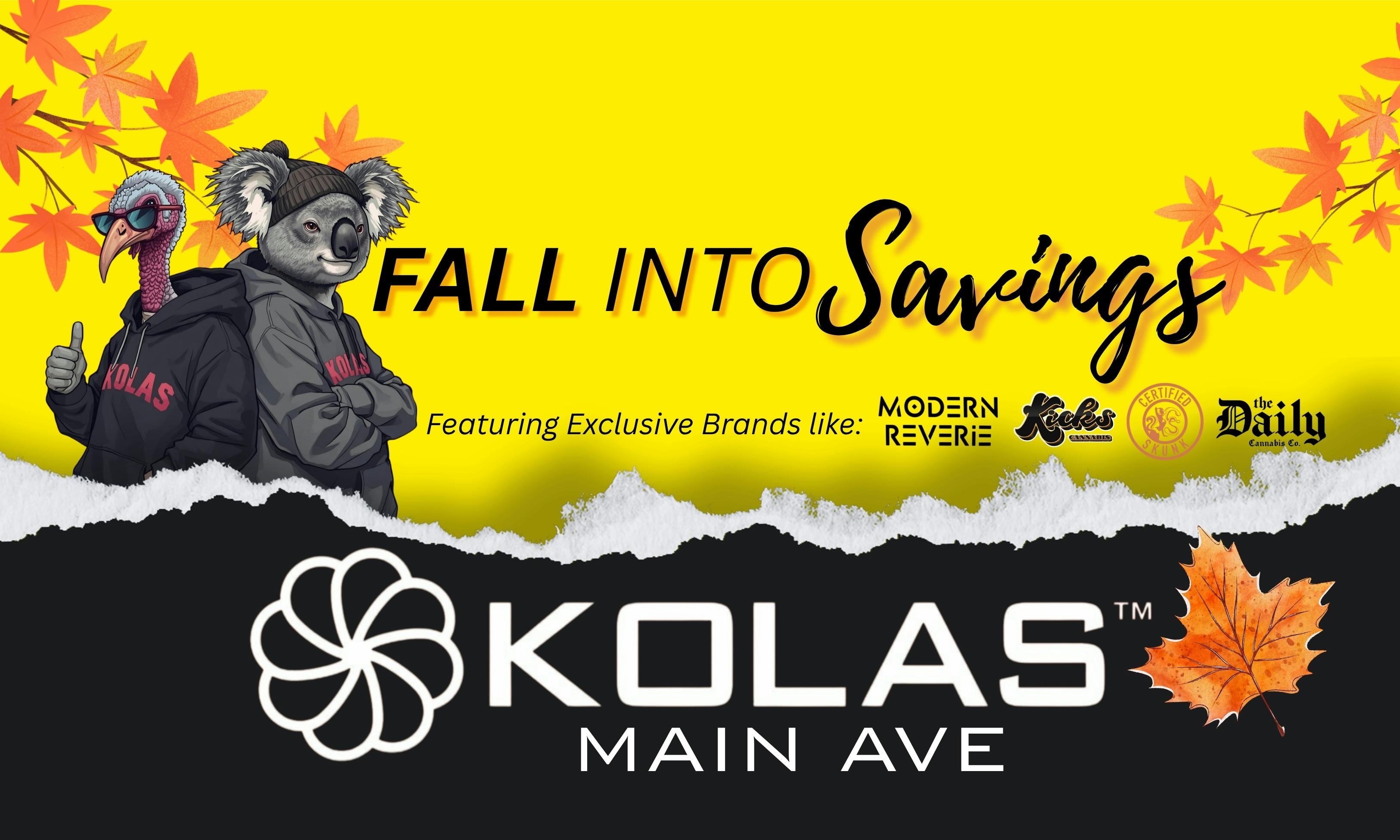 KOLAS Main Ave Marijuana Dispensary & Weed Delivery listing banner