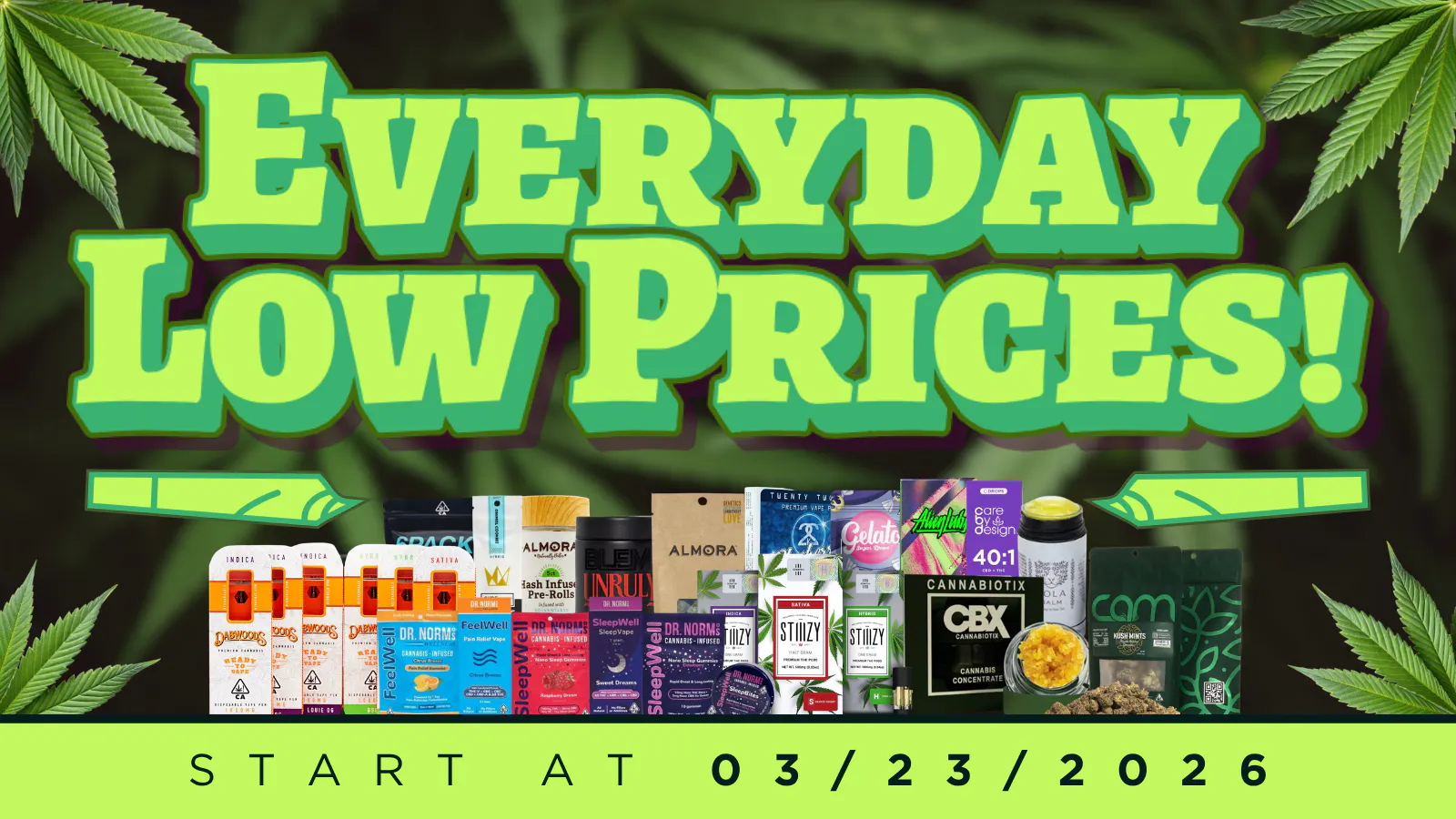 The Healing Center Weed Dispensary - Needles listing banner