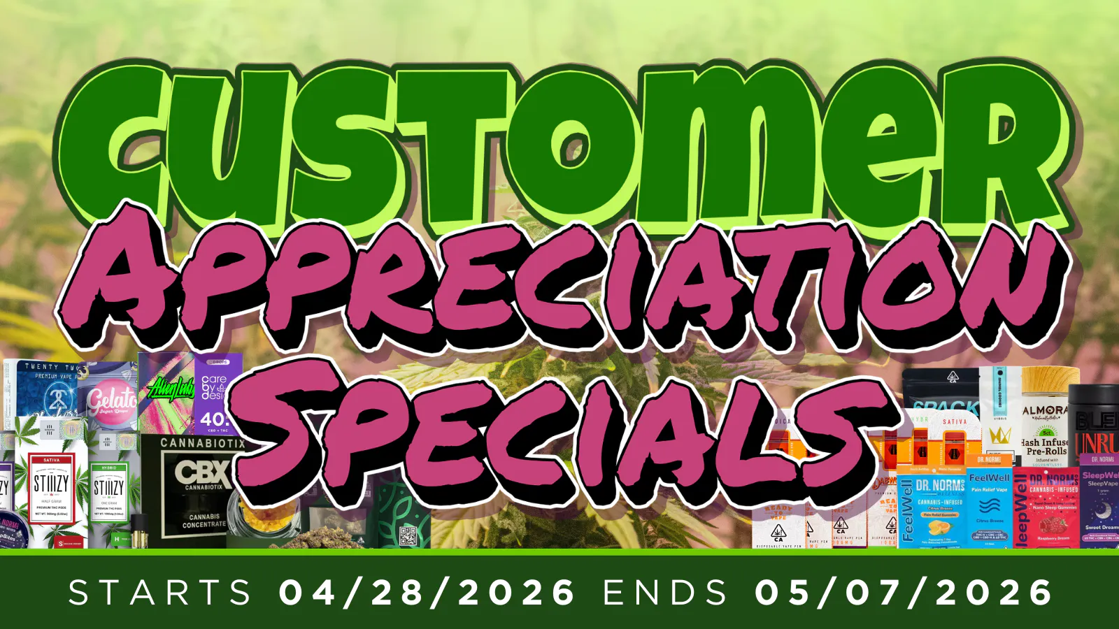 The Healing Center Weed Dispensary - Needles listing banner