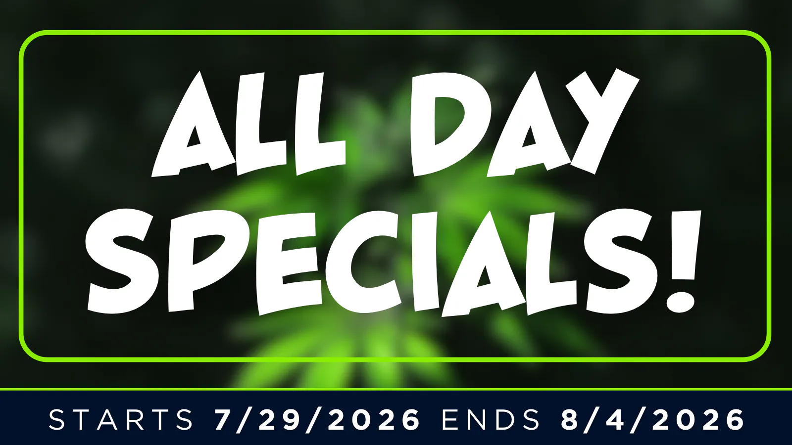 The Healing Center Weed Dispensary - Needles listing banner