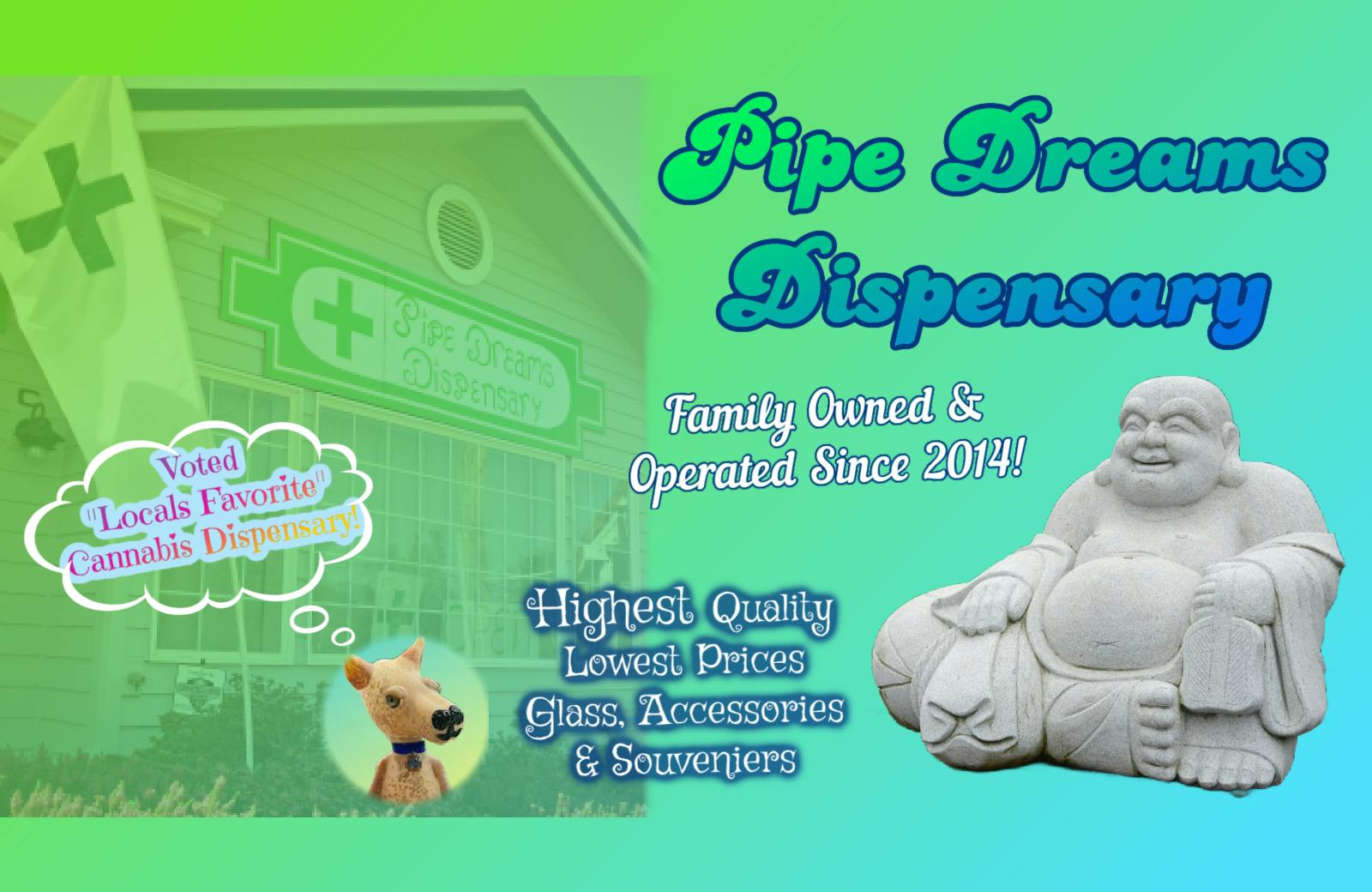 Pipe Dreams Dispensary - Lincoln City listing banner