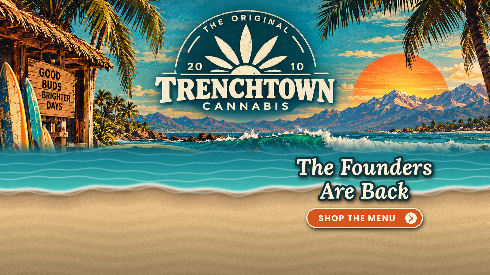 Trenchtown Cannabis listing banner