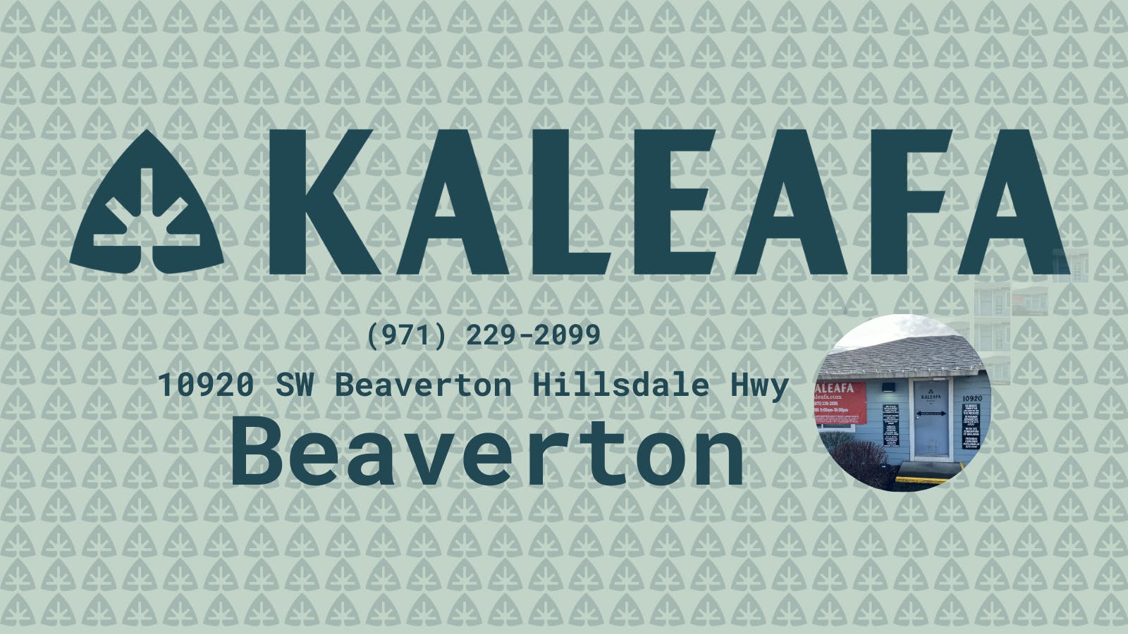 Kaleafa Cannabis Company - Beaverton listing banner