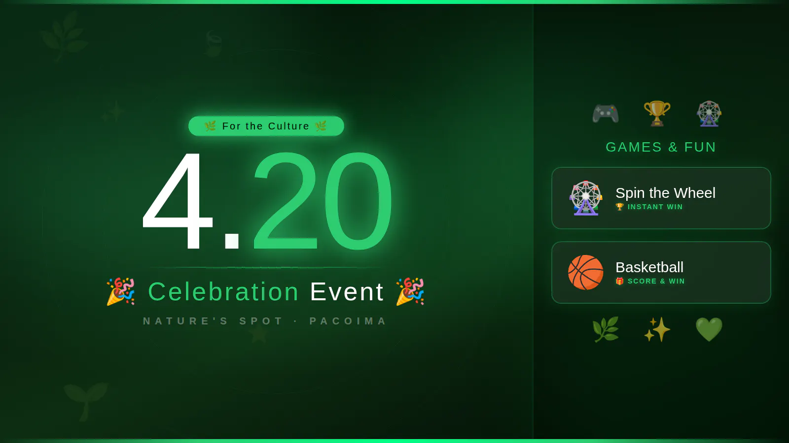 Nature's Spot listing banner