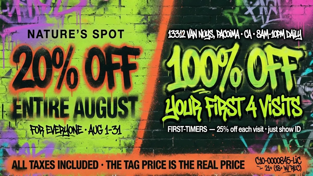 Nature's Spot listing banner