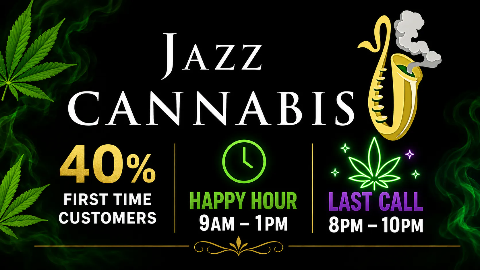 The Jazz Cannabis Club listing banner