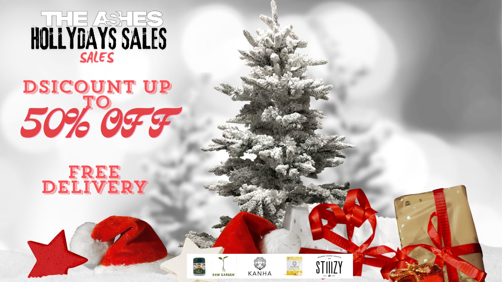 THE ASHES listing banner