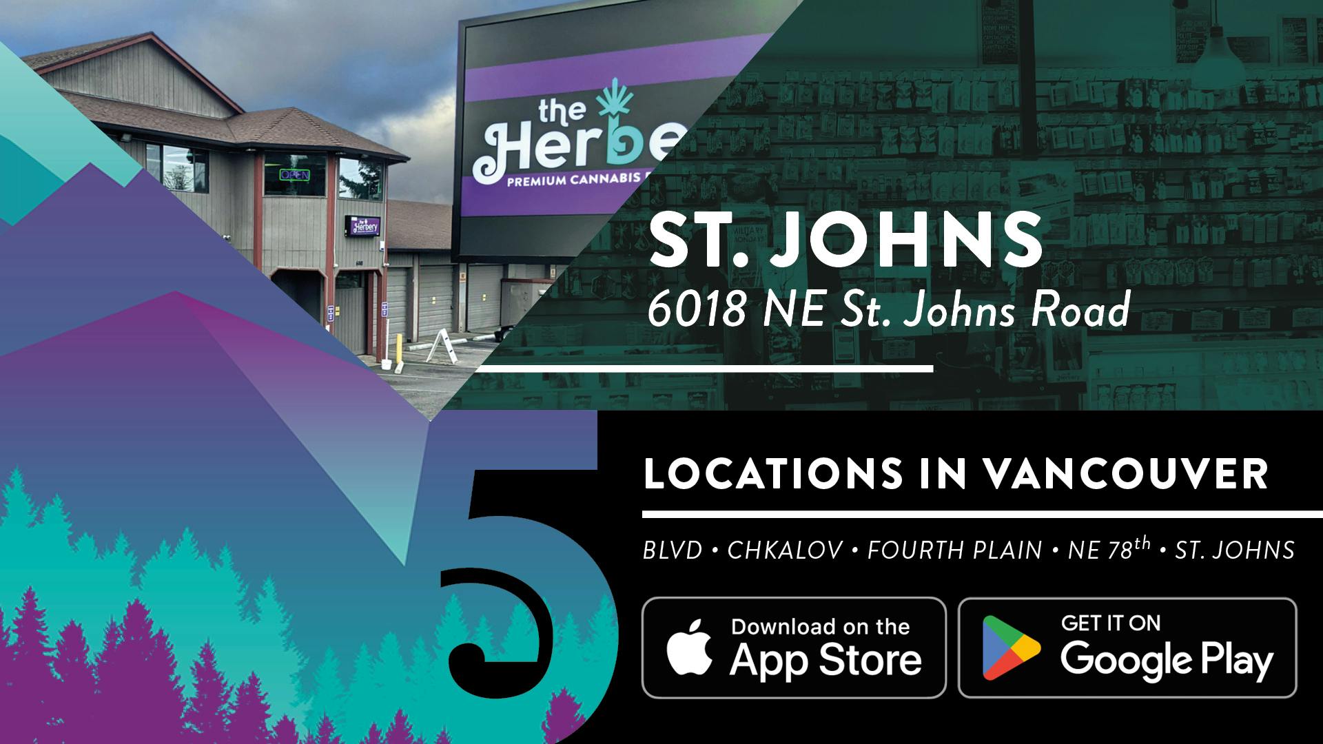 The Herbery- ST. JOHNS listing banner