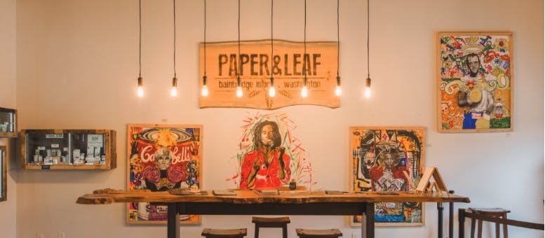 Paper & Leaf listing banner