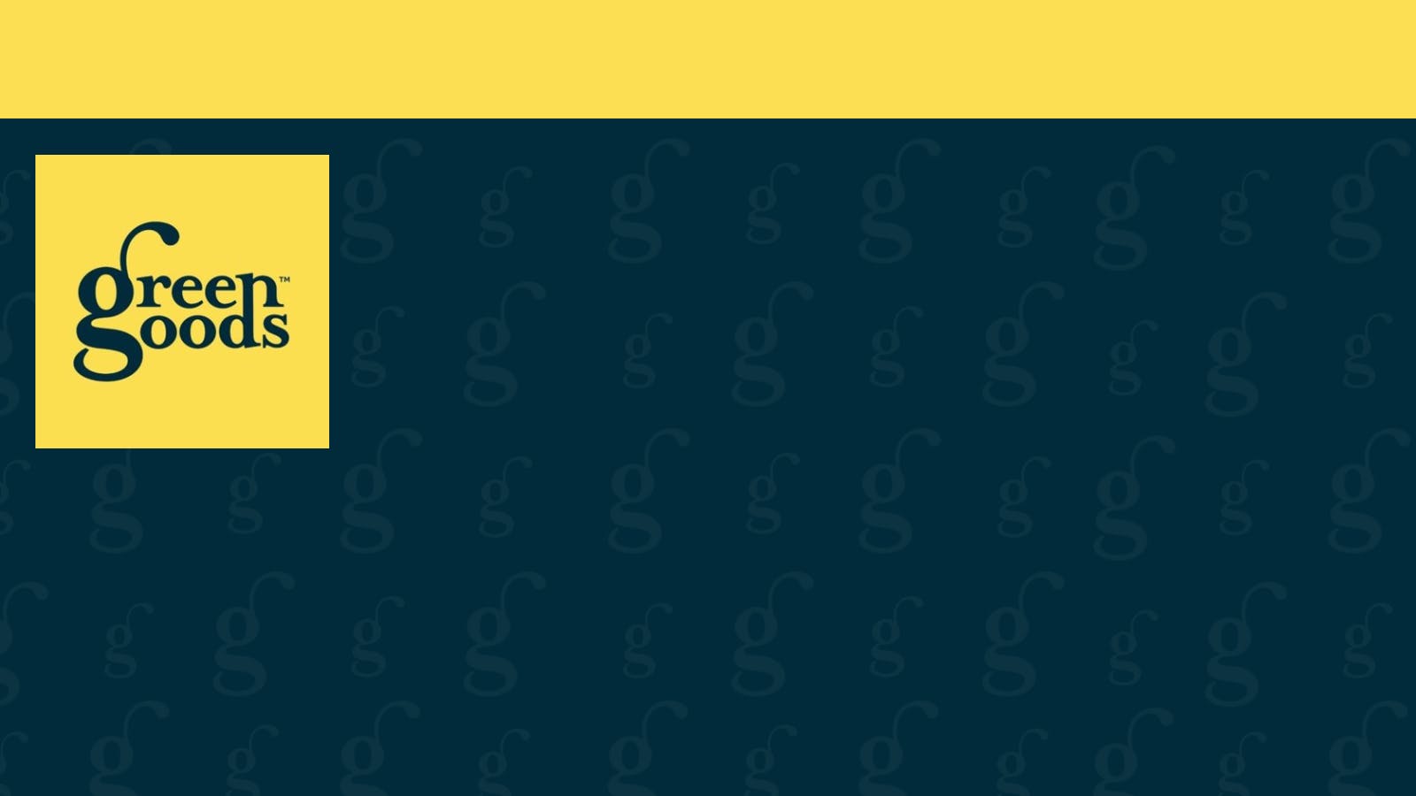 Green Goods - Minneapolis listing banner