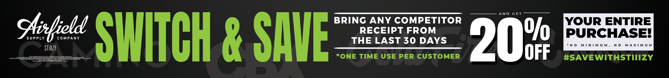 Airfield Supply Company listing banner