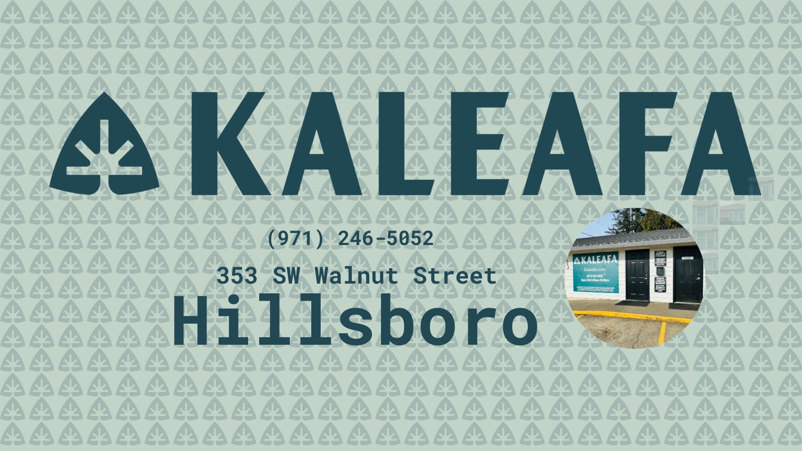 Kaleafa Cannabis Company - Hillsboro listing banner