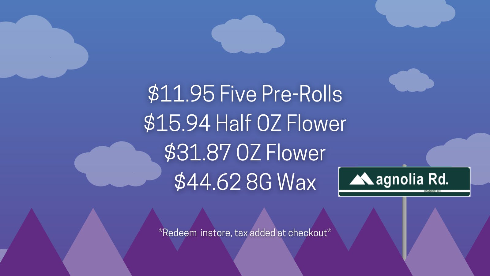 Magnolia Road Cannabis Co. - Trinidad listing banner