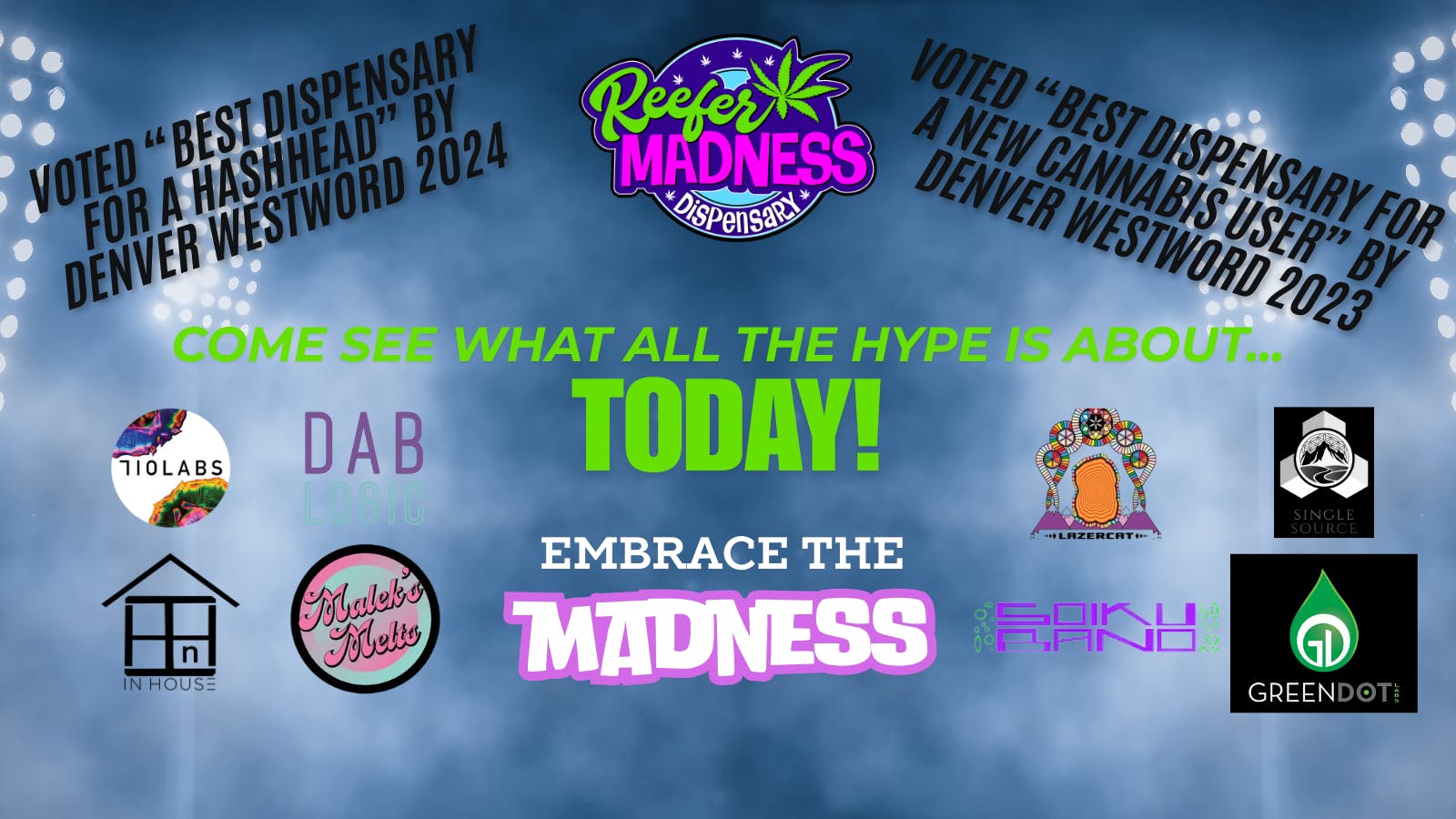 Reefer Madness listing banner