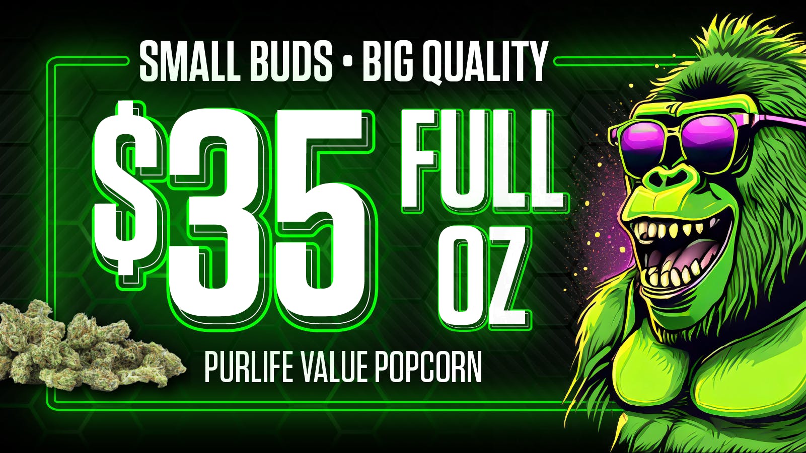 PurLife Dispensary - Menaul listing banner
