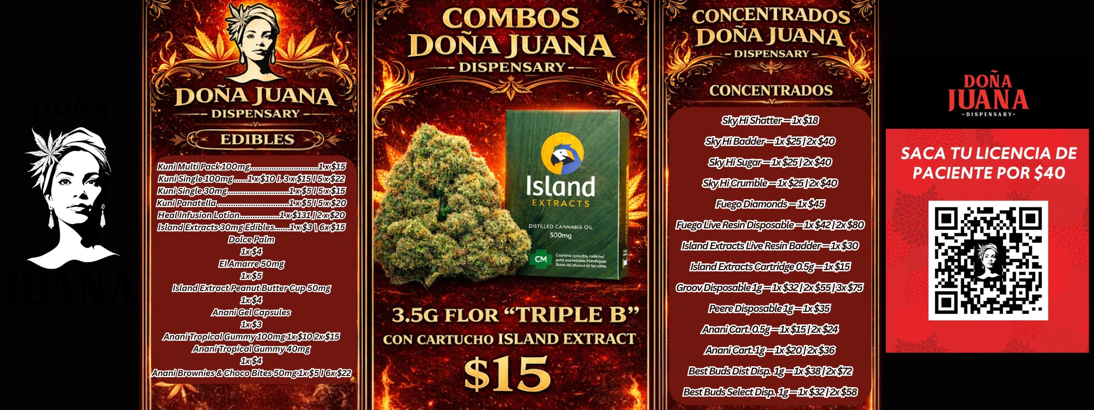 Doña Juana - Carolina listing banner