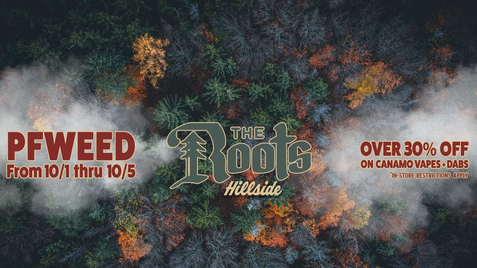 The Roots, Hillside listing banner