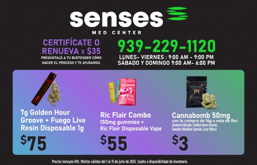 Senses Med Center listing banner