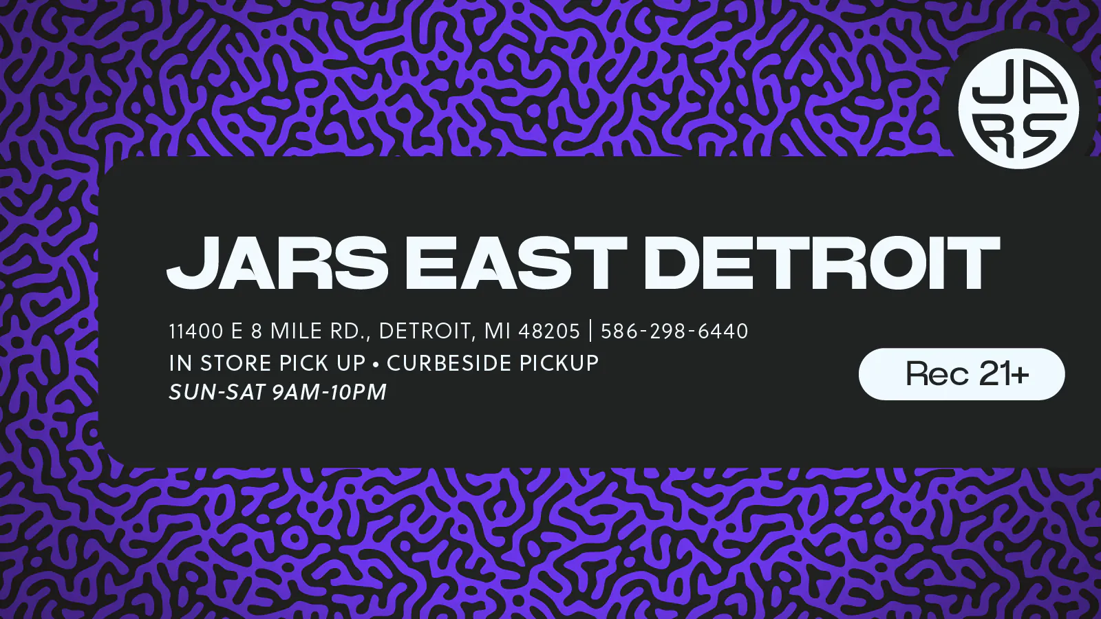 JARS Cannabis - East Detroit listing banner
