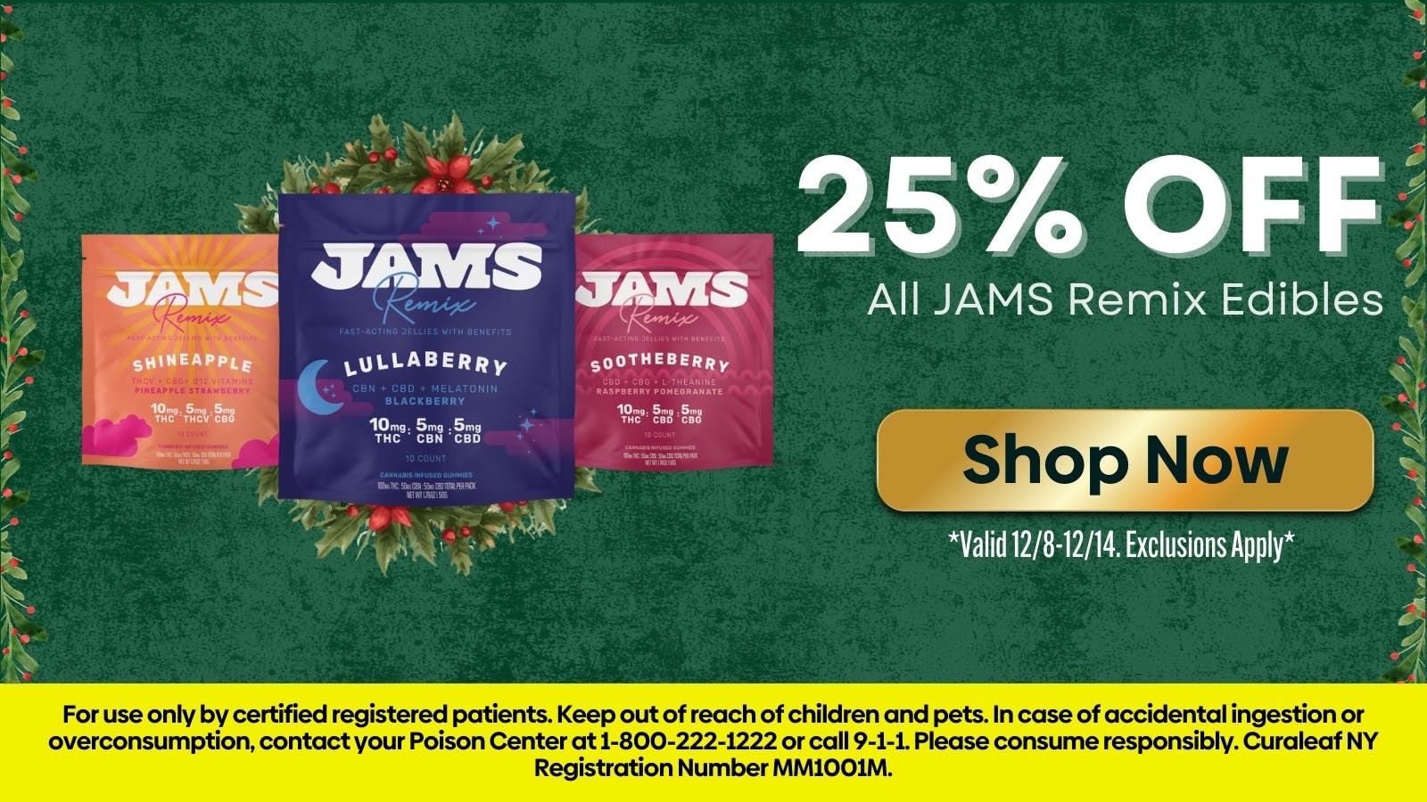 Curaleaf - Hudson Valley listing banner