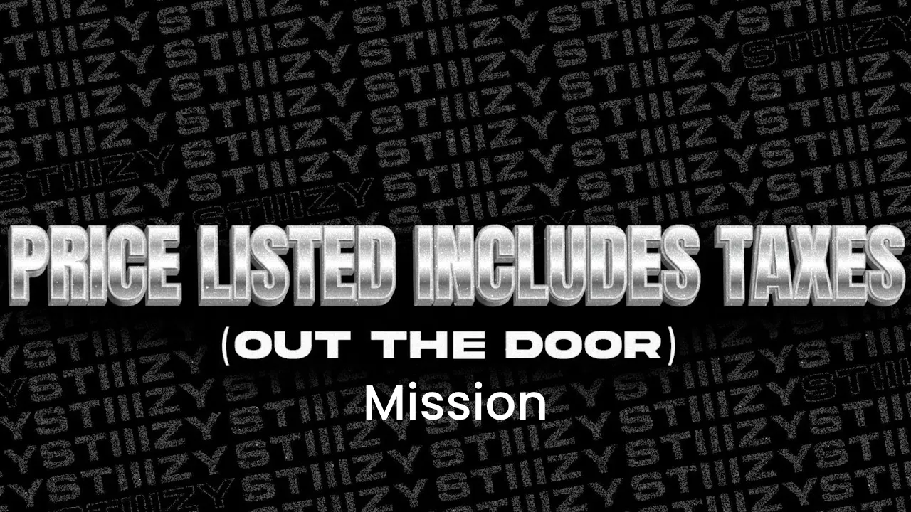 STIIIZY Mission listing banner