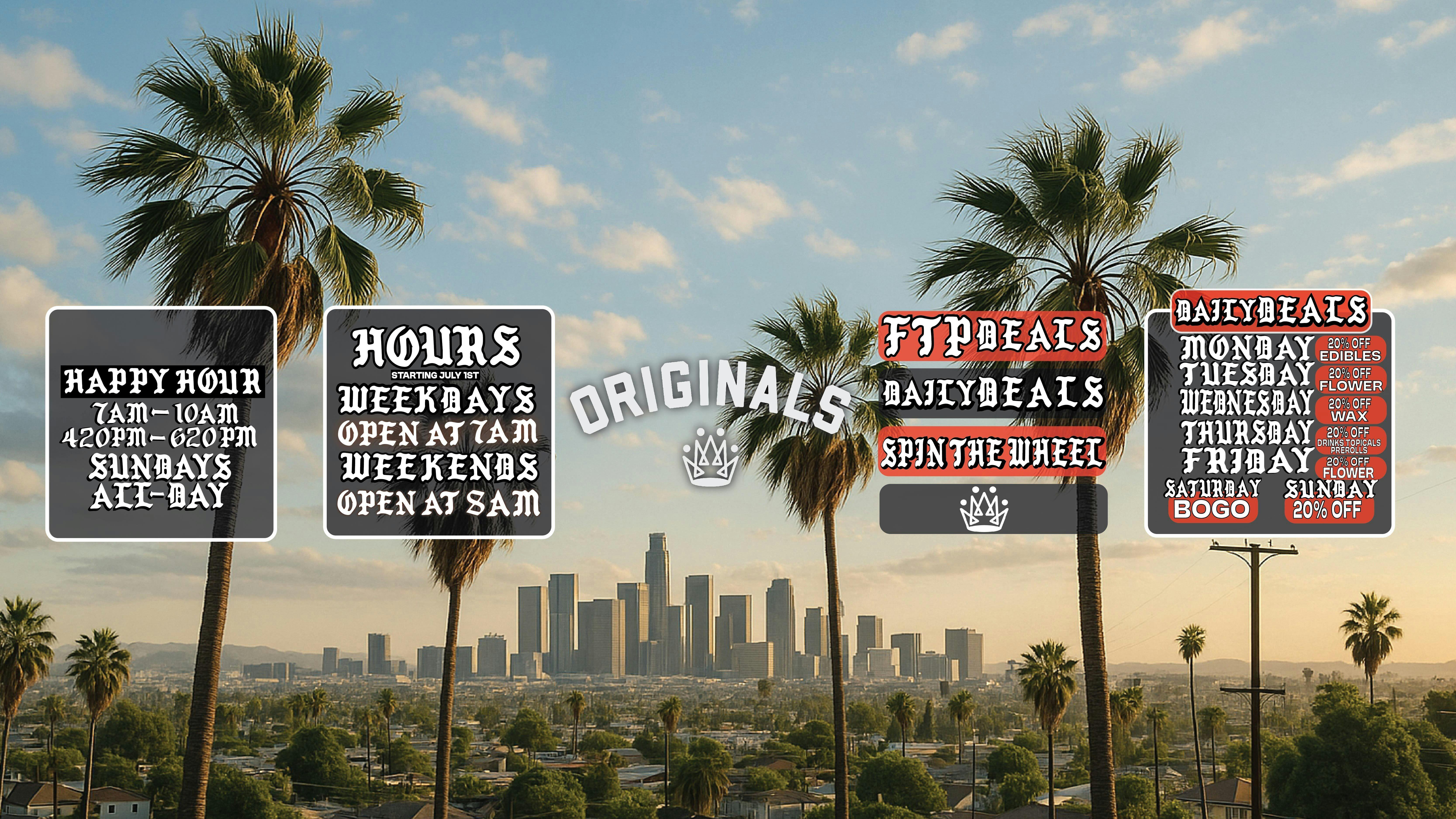 Originals Factory & Weed Shop listing banner