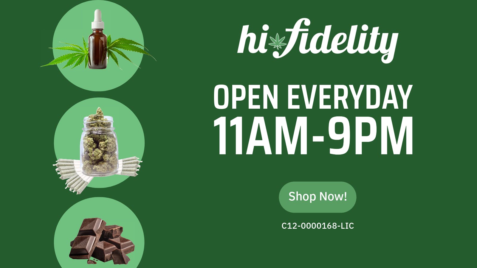 Hi-Fidelity listing banner
