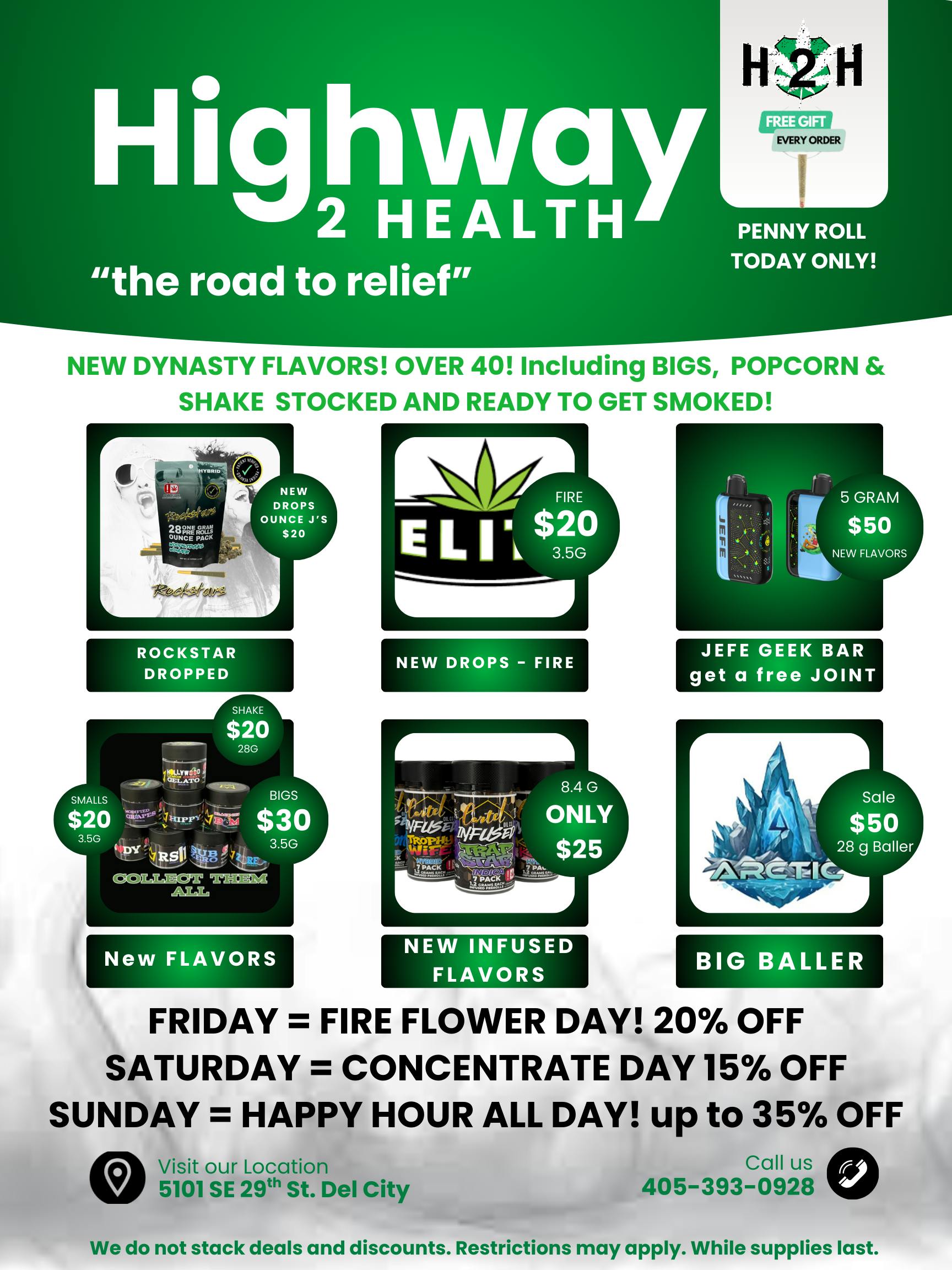 Highway 2 Health listing banner