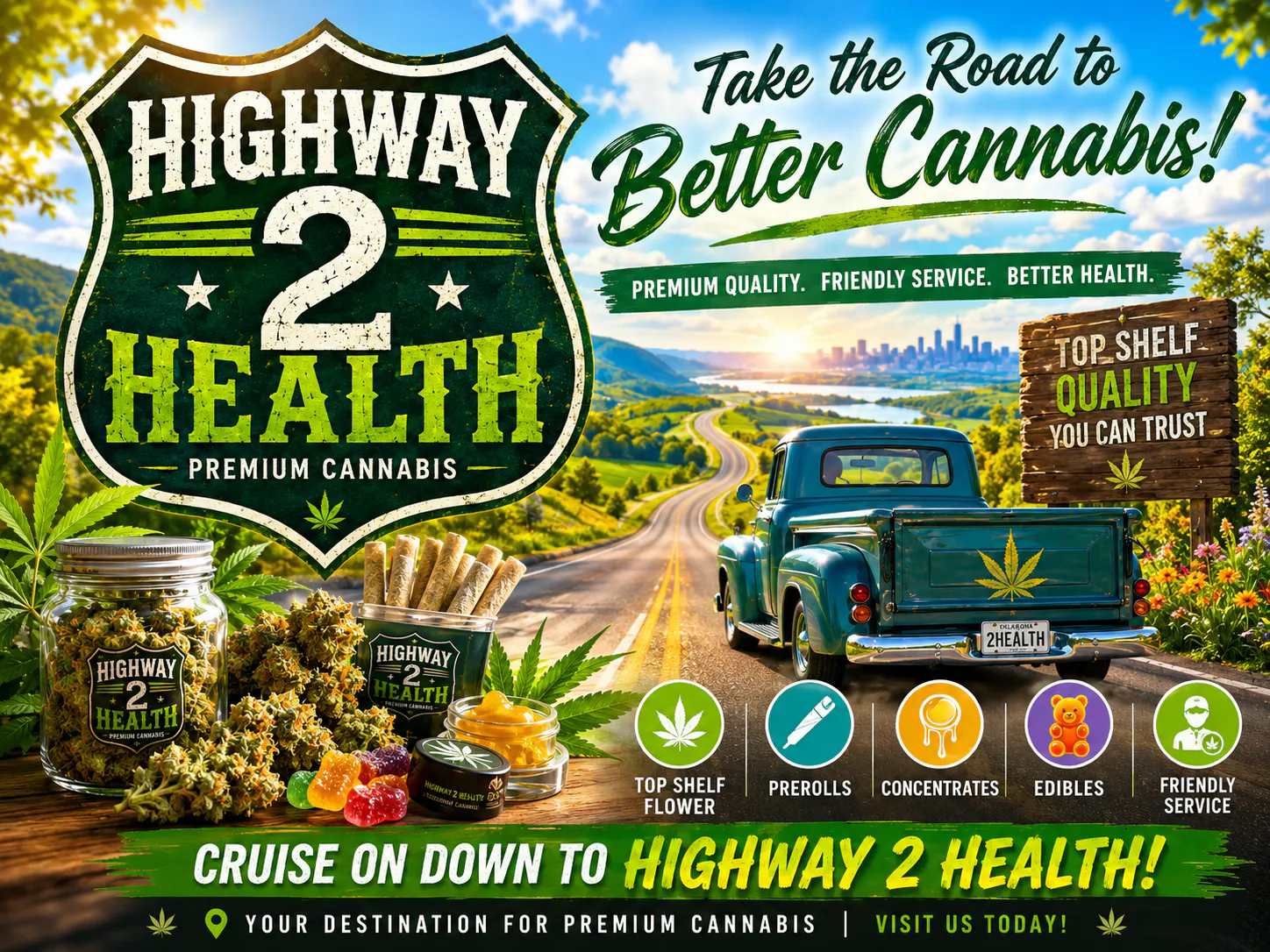 Highway 2 Health listing banner