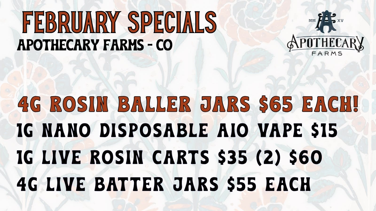 Apothecary Farms Pueblo MED listing banner