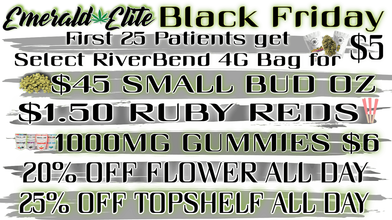 Emerald Elite THC listing banner