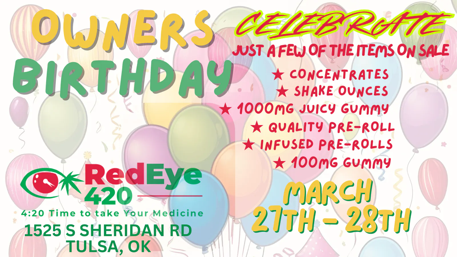 RedEye 420 listing banner