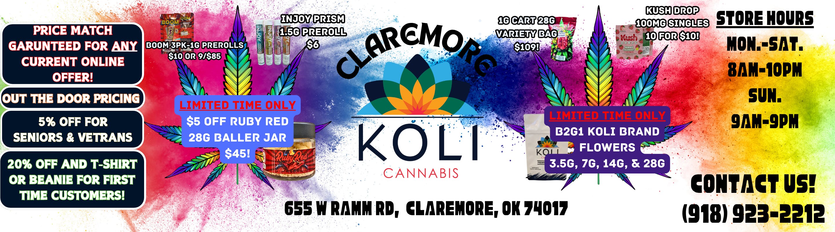 Koli Cannabis - West listing banner