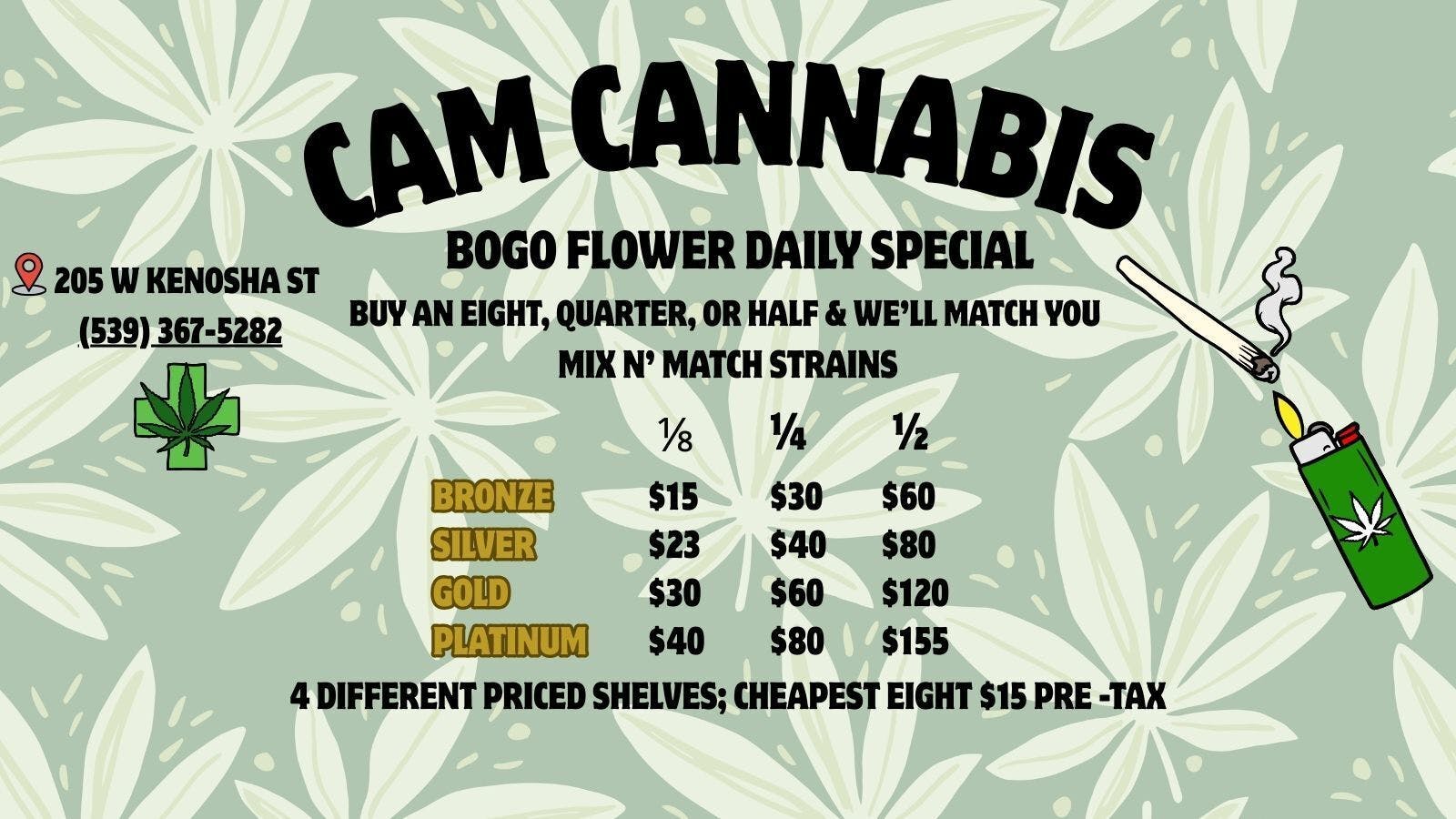 CAM Cannabis listing banner