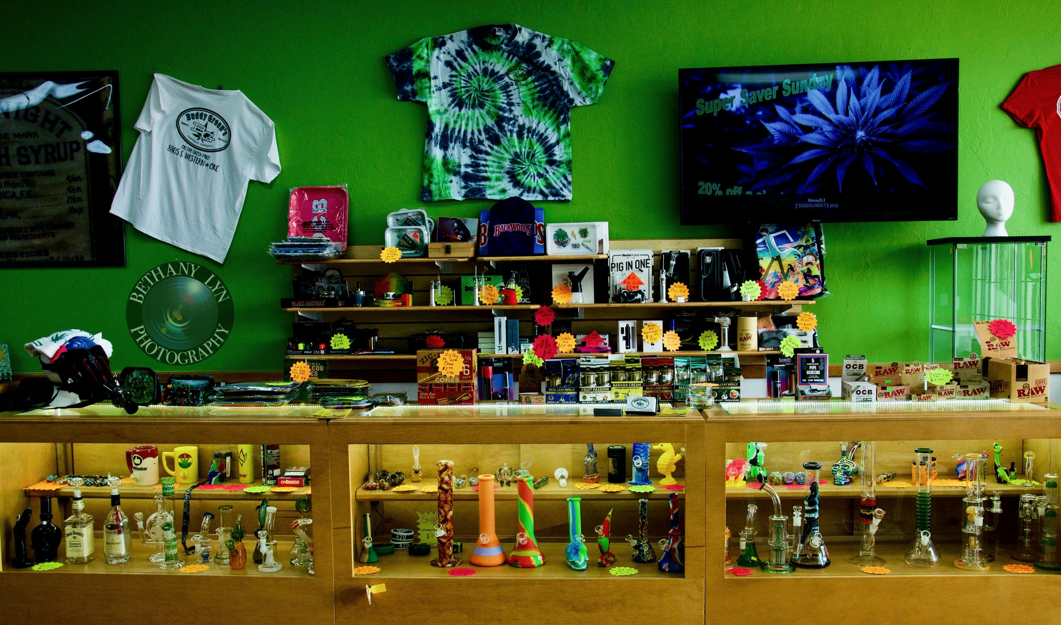 Buddy Green's Cannabis Co. listing banner