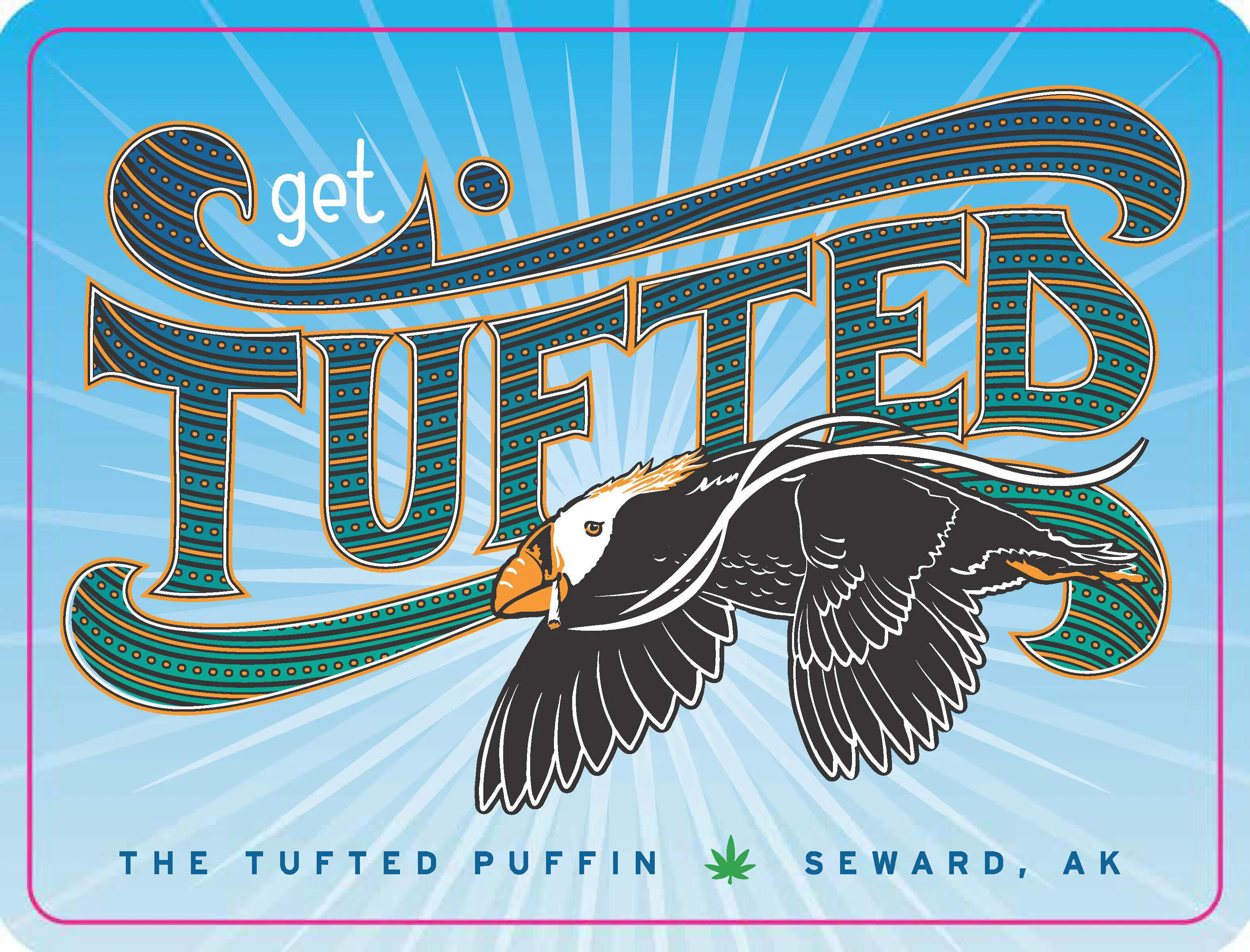 The Tufted Puffin - Emerald listing banner